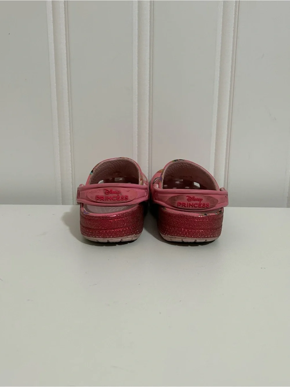 Crocs Disney princess pink sandals